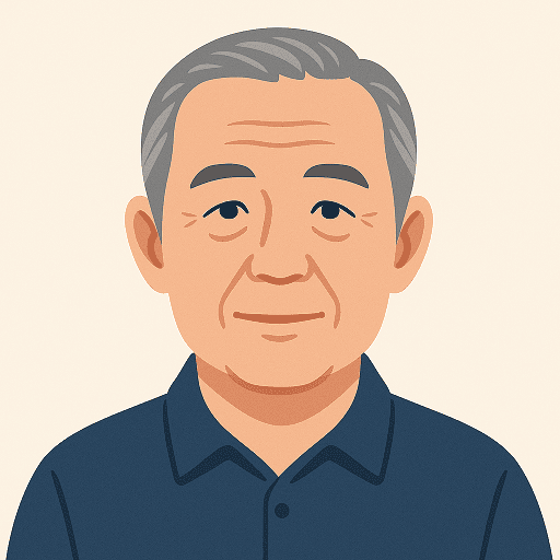 70代男性 顔写真