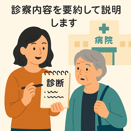 おとなりサポート　病院付き添いサービス