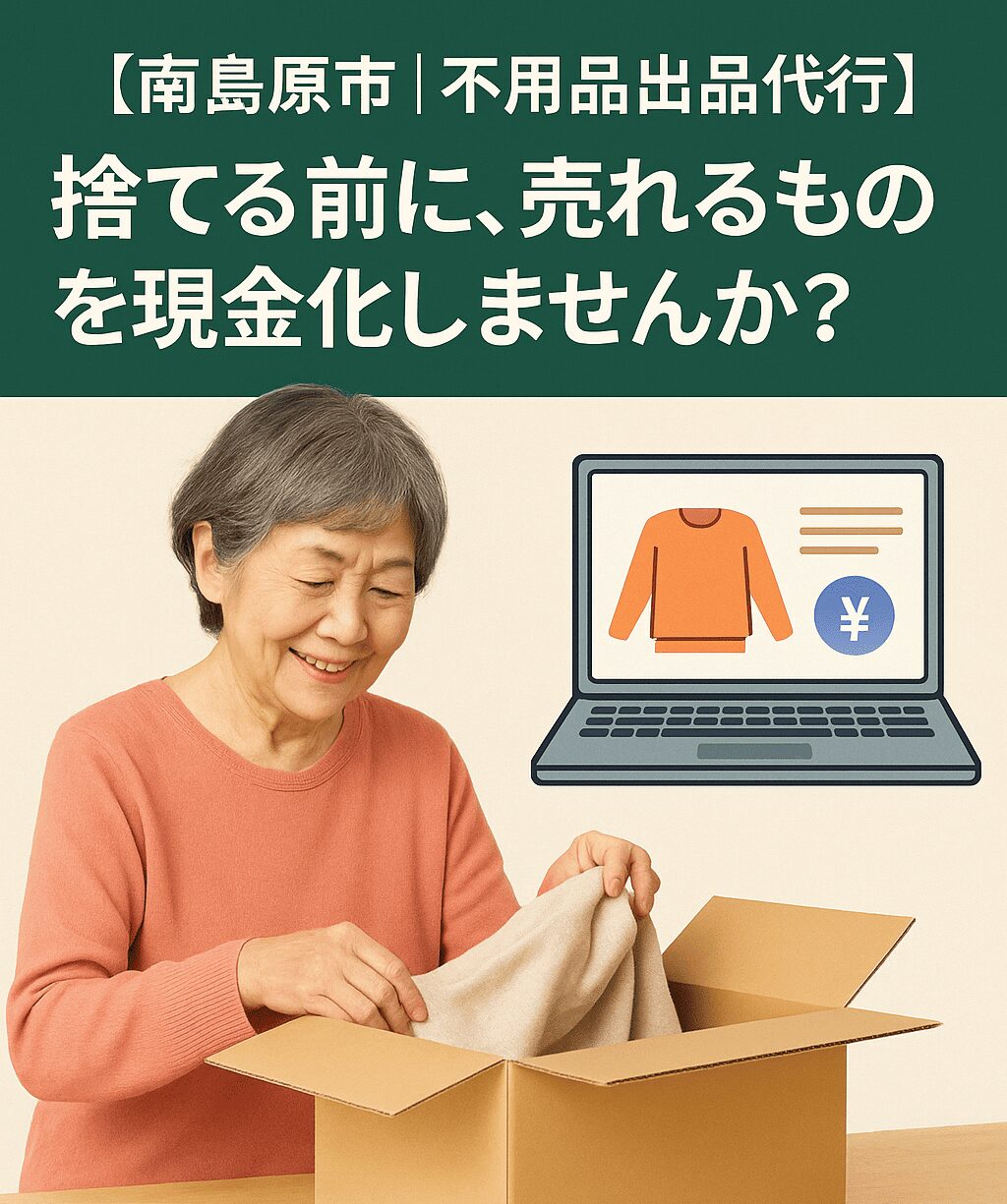不用品出品代行サービス